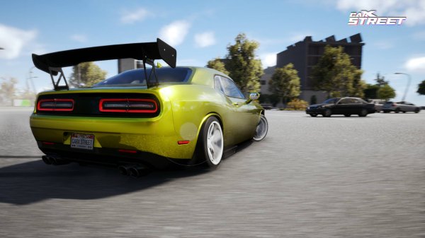 РАСХЛЕСТАЛСЯ В ХЛАМИНУ. Желтый Dodge