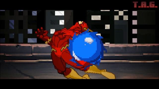 Sonic vs Flash (Movie Sonic vs DCEU Flash) | Sprite Animation смотреть онлайн