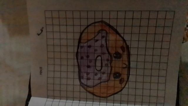 как нарисовать пончик 🍩