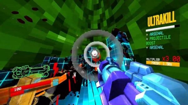 Ultrakill cybergrind with different music everyday until I forget: Day 1