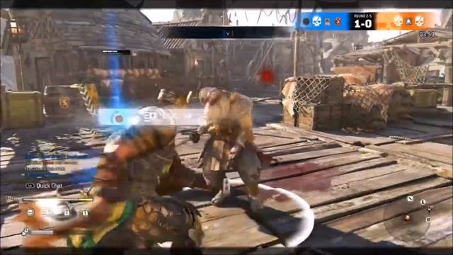 For Honor - Conqueror vs Tozen (samurai) (Apollyon's Legacy Event) (test your metal 1) смотреть онлайн
