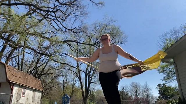 “Lovely” Color Guard Flag Routine смотреть онлайн