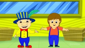 Hokey Pokey - (HD) | Shuffle Music Style | Nursery Rhymes | Popular Kids Songs