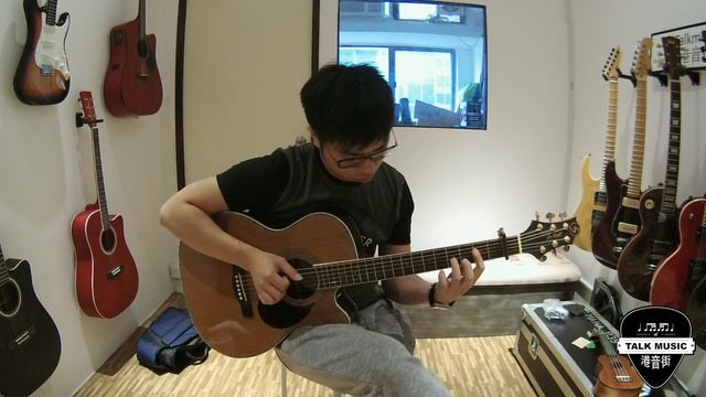 Lost Stars Fingerstyle Acoustic Guitar Cover (Ahn Jung-Jae)(連譜) - Adam Levine (港音街 Talkmusic) смотреть онлайн