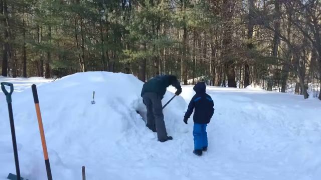 Snow fort build sequence смотреть онлайн