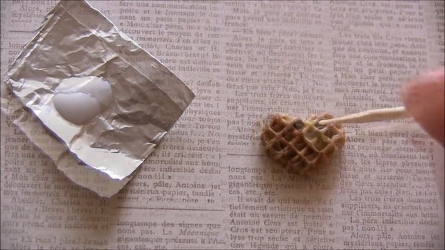 Chocolate Marbled Banana Heart Waffle Tutorial смотреть онлайн