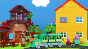 Для детей Маша и Медведь и Свинка Пеппа Кукольный домик