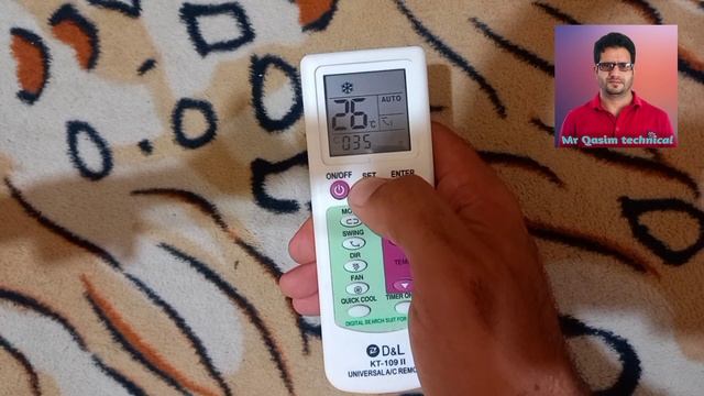 How to set universal remote with A/c, learn it with ,Mr Qasim technical.,how to use universal pc смотреть онлайн