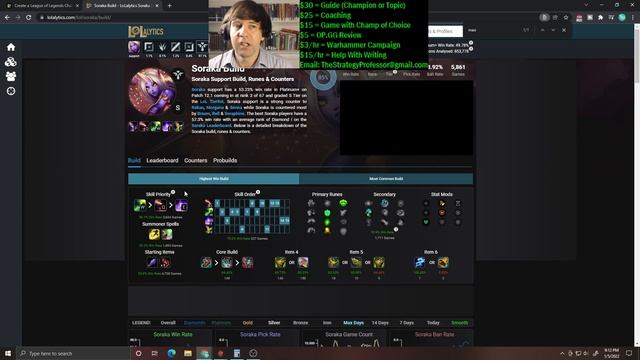 12.1 Support Tier List In-Depth -- League of Legends -- The Strategy Professor смотреть онлайн