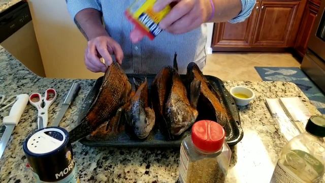 How To Cook SEA BASS. Broiling Black Sea Bass WHOLE
