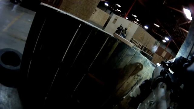 Airsoft at CQB City 11 19 2011 (Contour helmet cam, CA M15a4) смотреть онлайн