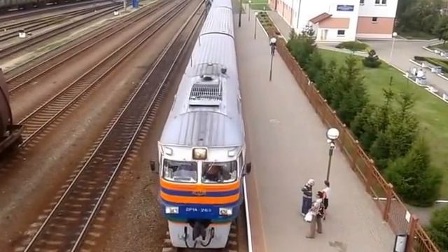 ДР1А-268 на станции Лида. смотреть онлайн