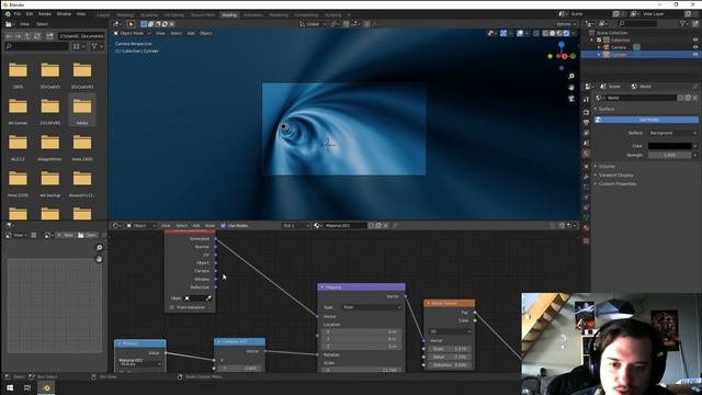 EASY Star Wars Hyperspace Eevee Effect - Blender 2.8 Tutorial смотреть онлайн