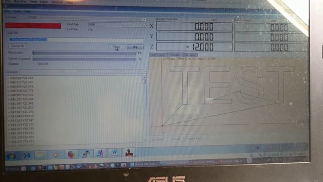 [CNC] How to control engraved machine by using Grbl Control 3.6.1 смотреть онлайн