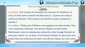 dialogue en français N° 95