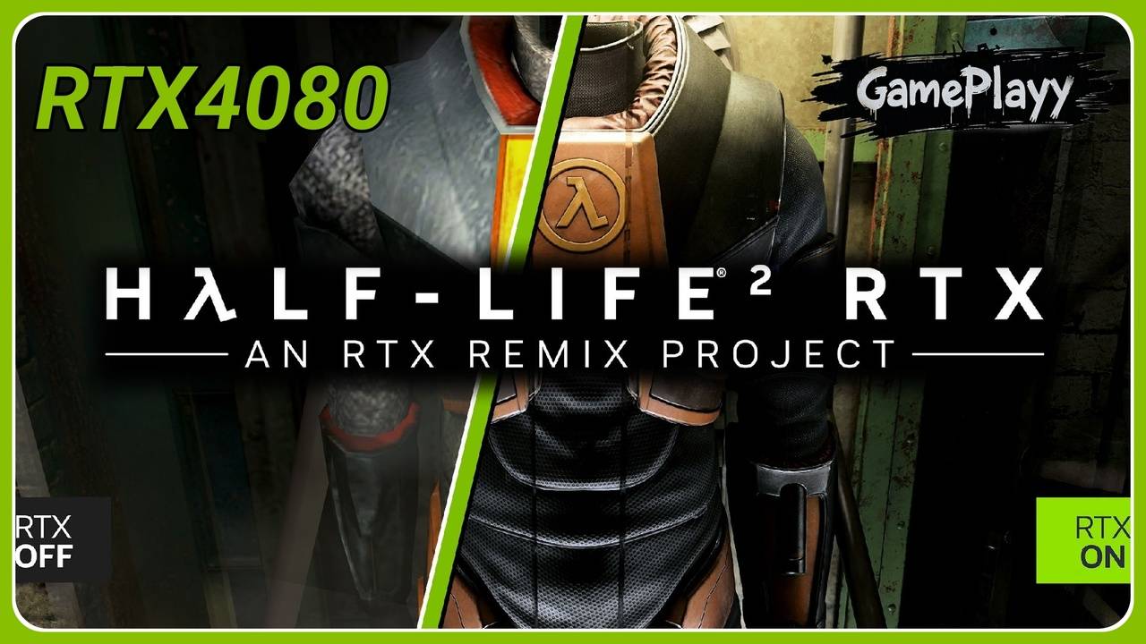 🎮 Half-Life 2 RTX Demo: Новая графика и рейтрейсинг! | зависает лагает вылетает | #HalfLife2 #RTX смотреть онлайн