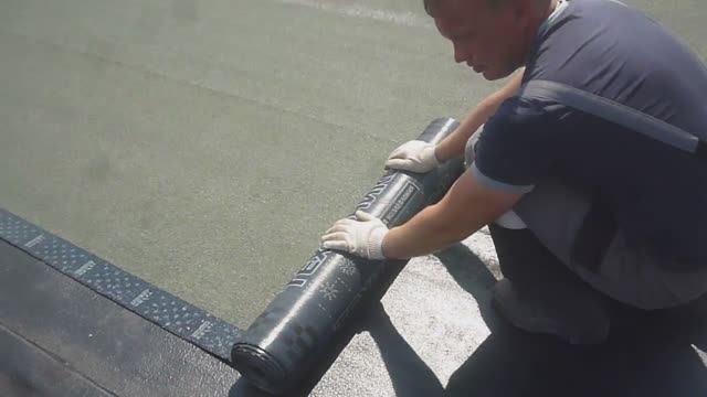 Устройство верхнего слоя мягкой кровли. Часть 1 смотреть онлайн