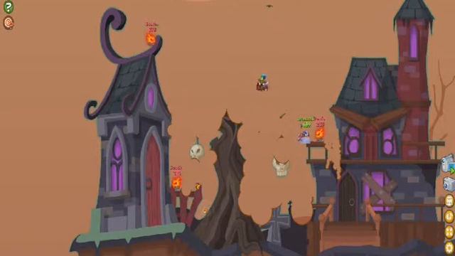 Прохождение босса "Пылающий Зомби" в "Вормикс" смотреть онлайн