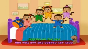 Five Little Monkeys | Nursery Rhymes Songs For Children [ Vocal 4K ]