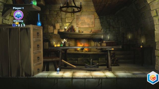 The Smurfs 2 Walkthrough - Spooky Woods Azrael Boss Fight