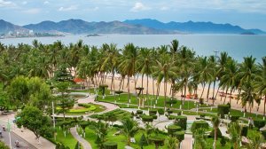 Центральный пляж Нячанга Вьетнам