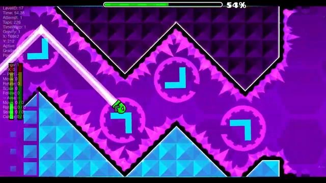 Geometry Dash - Blast Processing - 3 Coins смотреть онлайн