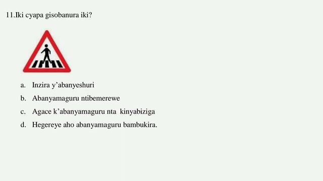ikizamini 3/ Amategeko y'umuhanda/ Ibibazo n'ibisubizo 400 ku Mategeko y'Umuhanda смотреть онлайн