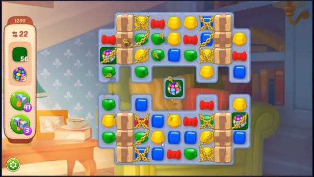 Homescapes Level 1230 - NO BOOSTERS 🏠 | SKILLGAMING ✔️