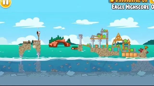 ANGRY BIRDS SEASONS | (Mighty Eagle) | LIVE Stream With Angry GAMES (Part3) смотреть онлайн