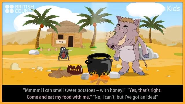 Why Anansi Has Thin Legs   Kids Stories   LearnEnglish Kids British Council