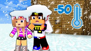 10 ДНЕЙ ВЫЖИВАНИЯ в ВЕЧНОМ ХОЛОДЕ в МАЙНКРАФТ! НУБ И ПРО ВИДЕО ТРОЛЛИНГ ЕВГЕНБРО MINECRAFT Евгенбро