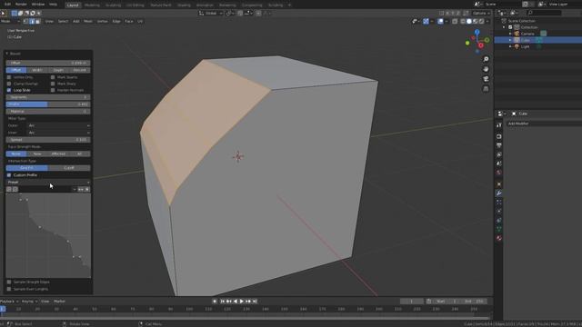 NEW BEVEL FEATURE IN BLENDER 2.82 смотреть онлайн
