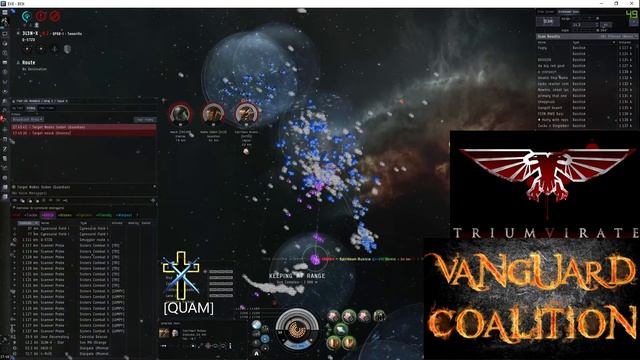 Eve online Vanguard + FCON vs Stainwagon + Lumpy in 3L3N-X 10.10.2016 смотреть онлайн