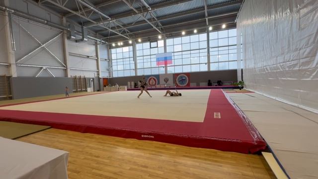 Тройка.3 разряд. Ярмолюк Елизавета - Челпанова Анастасия - Черевань Русалина , Балансовое упражнение