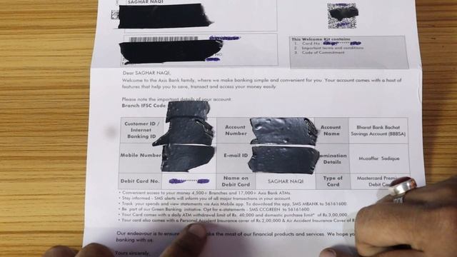 Axis Bank Zero Balance Savings A/c. Debit Card Unpacking | Axis Bank Mastercard Premium Debit Card смотреть онлайн