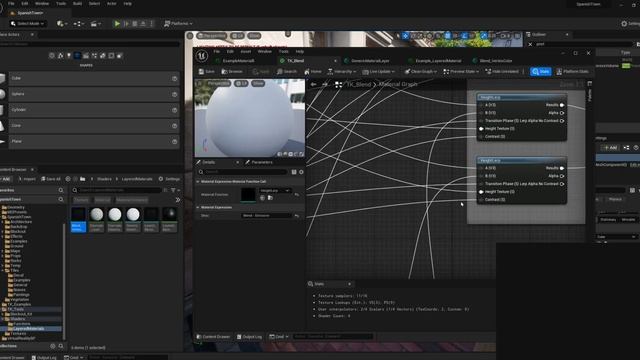 Layered Materials - 02 - Blending two layers using vertex colors смотреть онлайн