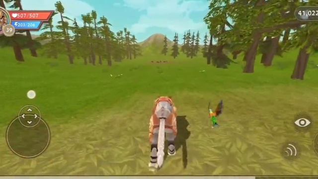 Качаем Тигров до 40 уровня в WildCraft.