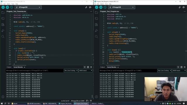 Belajar Arduino NRF24L01 Radio dengan Mudah смотреть онлайн