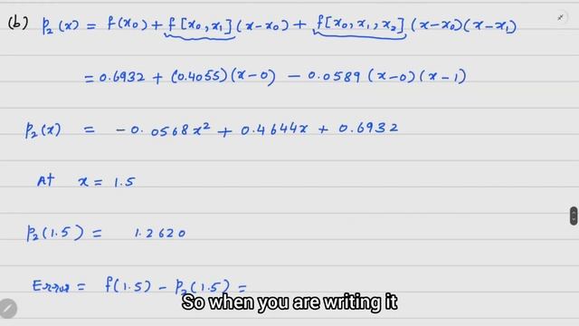 Error Bound in Newton's Interpolating Polynomial || L22|| English Subtitles смотреть онлайн
