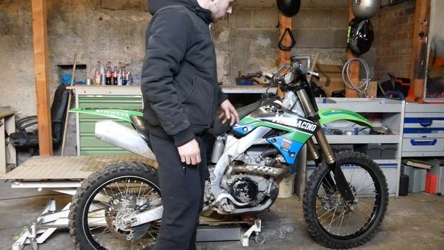 Neue Motocross! Kawasaki KX450F! Soundcheck