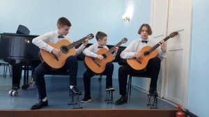 Ансамбль гитаристов Акцент - Попурри на тему песен  The Beatles