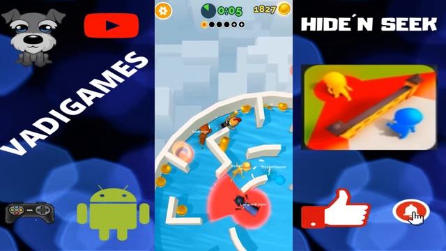 HIDE N SEEK - GAMEPLAY WALKTHROUGH 😎😎- LEVELS ( 31 - 50) - FINAL PART😨😨 смотреть онлайн