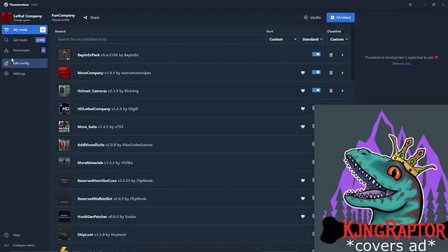 Thunderstore Mod Manager Setup