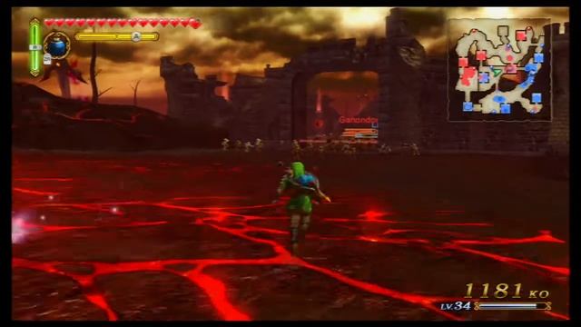 Wii U Hyrule Warriors - Link - Ganon's Tower + The End смотреть онлайн