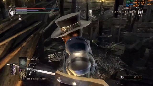 Demon's Souls: Leechmonger Boss Run & Boss Fight. NG+ RPCS3 PS3 Emulator смотреть онлайн