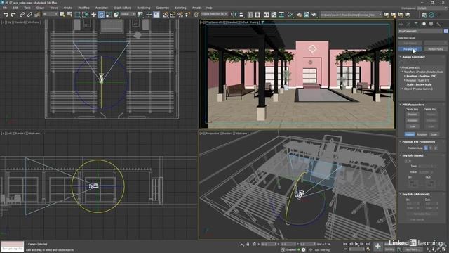 67 - Имитация штатива с вращением оси в 3ds Max 2025 смотреть онлайн