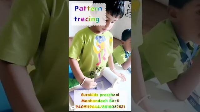 EURO KIDS MANHANDEEH BRANCH BASTI {pattern trecing} activity смотреть онлайн