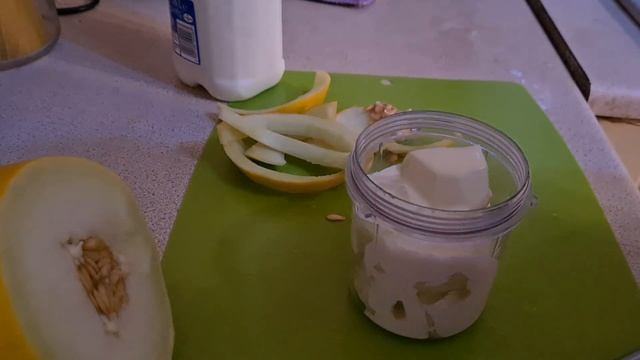 Canary Melon Juice | Yellow Melon | Creamy+Smooth | Healthy Summer Drink смотреть онлайн