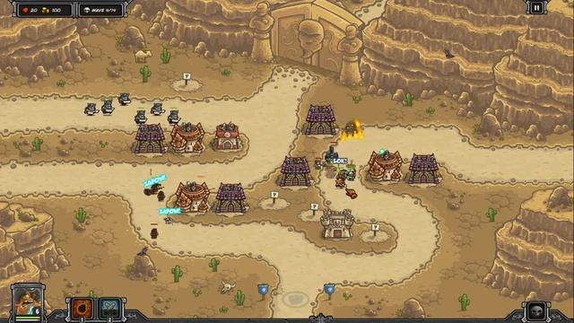 Kingdom Rush Frontiers - Gameplay Boss Fight (Nazeru's Gates) Veteran смотреть онлайн