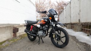 Индийский мотоцикл TVS HLX 150X. Быстрый обзор.